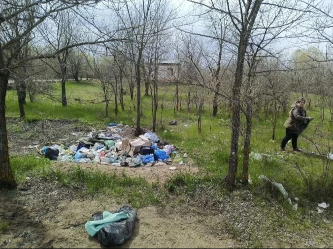 Коллектив ООО Агро Л.Т.Д. Орловской Порт вышли на субботник по очистке береговой зоны с. Орловское.