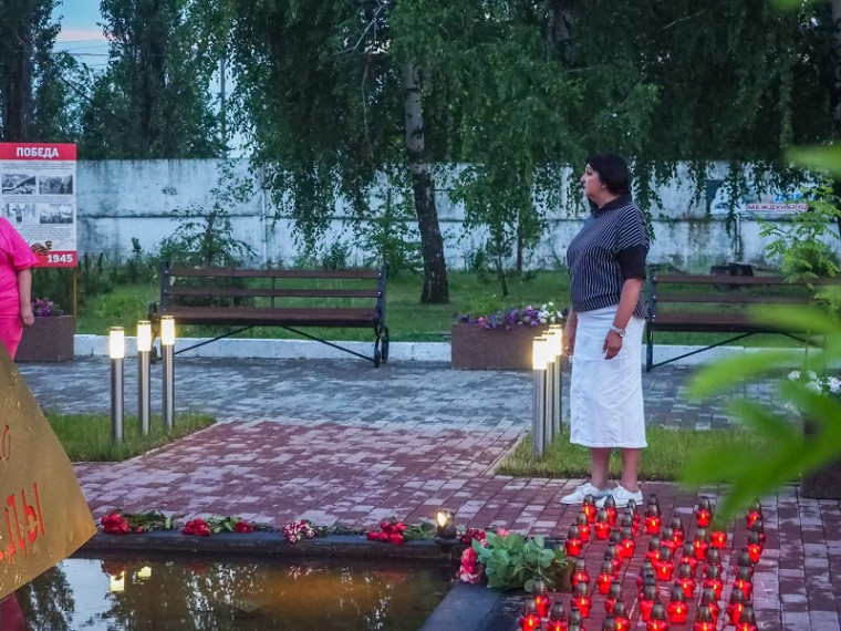Международные акции «Огненные картины войны» и «Свеча памяти» в ГАУ СО ""Подлесновский Дом-Интернат для престарелых и инвалидов".