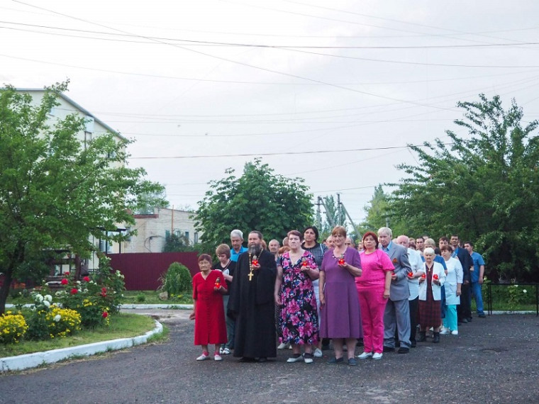 Международные акции «Огненные картины войны» и «Свеча памяти» в ГАУ СО ""Подлесновский Дом-Интернат для престарелых и инвалидов".