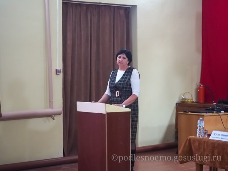 Встреча с жителями с. Александровка.